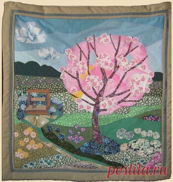 Марина Георгиевна Старченко и ее лоскутные картины
