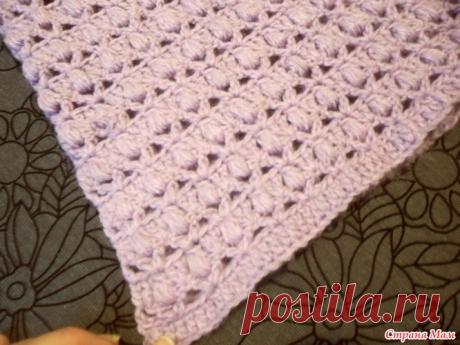 . Соединение плечевых срезов вязаного жакета. Видео МК - Вязание - Страна Мам