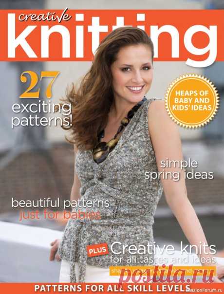 Вязаные модели спицами в журнале &amp;laquo;Creative Knitting №89 2025&amp;raquo; | Журналы