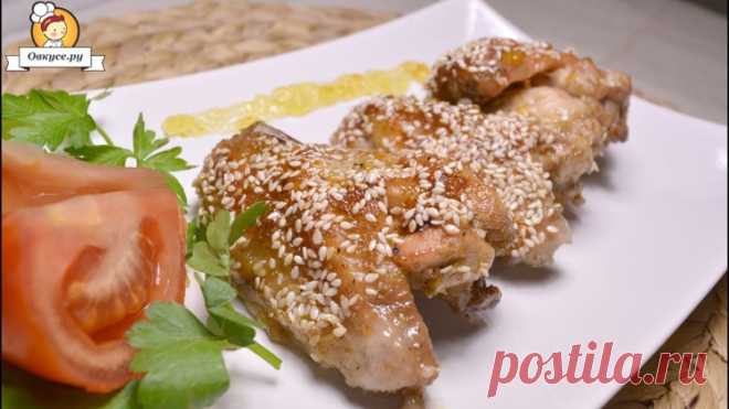 Куриные крылышки в глазури / Простые рецепты