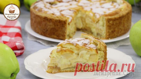 Цветаевский заливной яблочный пирог. Нереально вкусный!