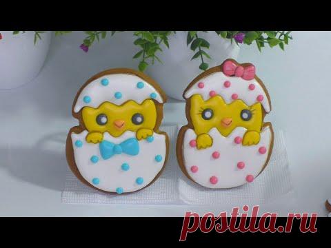 Пасхальная выпечка Роспись пряников Olya Tortik Домашний Кондитер