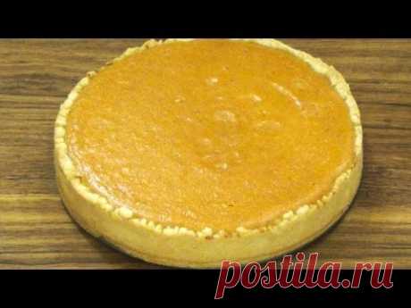 Пирог из тыквы по-английски.