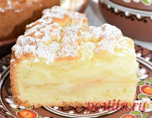 ПИРОГ С ЯБЛОКАМИ «НЕЖНЫЙ» Хрупкое, рассыпчатое, деликатное песочное тесто. Нежнейшая, воздушная, легкая начинка и ароматные, сочные яблоки. По-моему, идеальное сочетание… Пирог