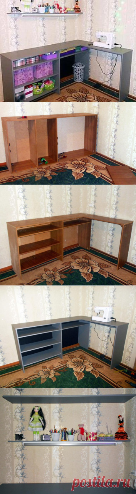 Швейное место из шкафа (Diy) / Мебель / ВТОРАЯ УЛИЦА
