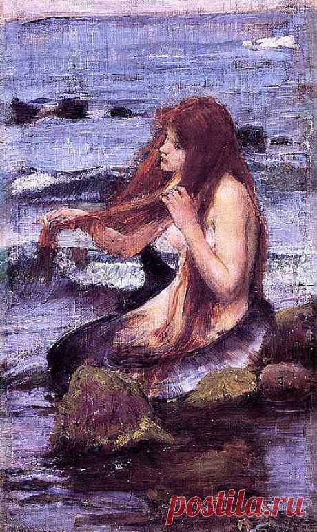 ЛЕГЕНДЫ И МИФЫ (ЧАСТЬ 27 - РУСАЛКИ (Галерея классических полотен)).