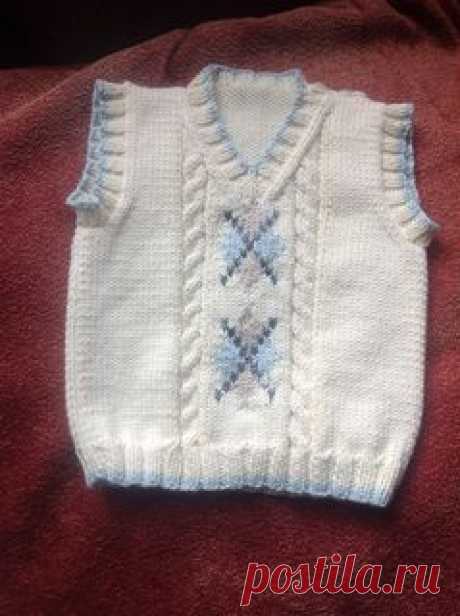 (2) Argyle Vest | ÇOCUK