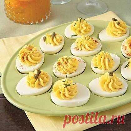 Фаршированные яйца – 25 вариантов для начинки | Вкусные рецепты