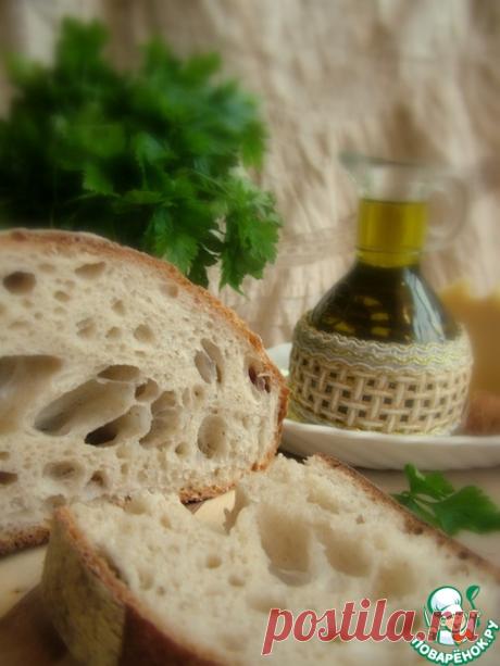 Французский хлеб на закваске - кулинарный рецепт