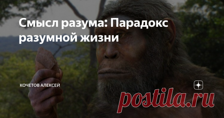 Смысл разума: Парадокс разумной жизни