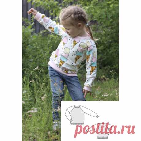 Выкройка детского свитшота
Размеры 86-170
Источник https://markatkani.com