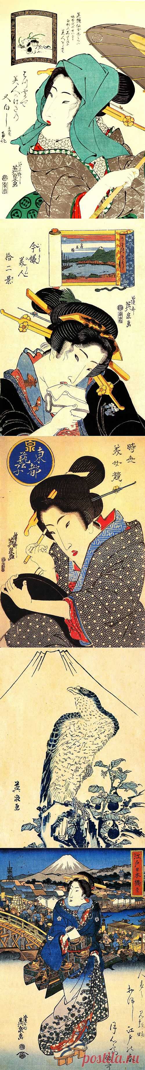 Эйсен Икеда (Eisen Ikeda) - японский художник (14 работ) » Картины, художники, фотографы на Nevsepic