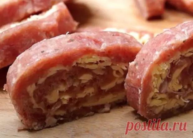 Перекус из фарша просят повторить: сворачиваем рулет с сыром - Steak Lovers - 7 февраля - 43360528655 - Медиаплатформа МирТесен