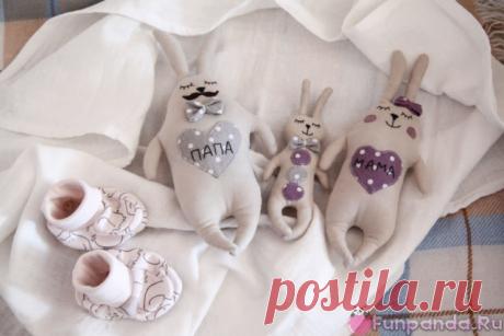 Бортики в кроватку - подушки-зверушки • Домик Панды