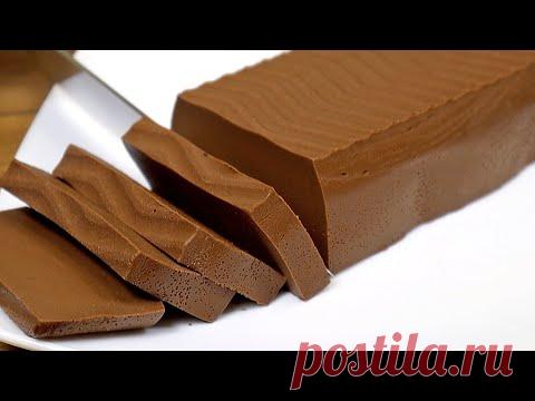 😋 Есть молоко и шоколад? БЕЗ духовки, БЕЗ желатина! Простой десерт!