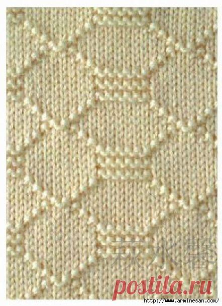 Подборка узоров спицами
