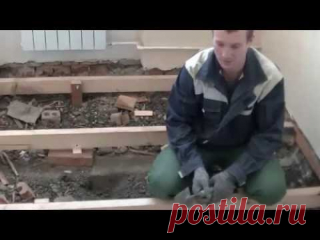ПОЛЫ= шпунтованая доска по деревянным лагам.Сложный случай.Сталинский дом — Яндекс.Видео