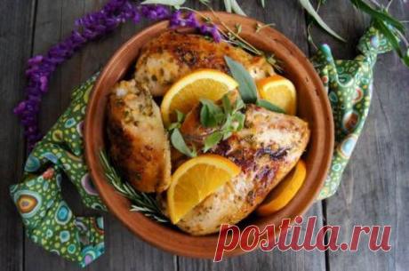 Курица с апельсинами - рецепт / Простые рецепты