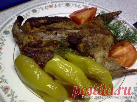 Лысуха (утка), жареная со сладким перцем • Пернатая дичь (рябчики, тетерева, куропатки)