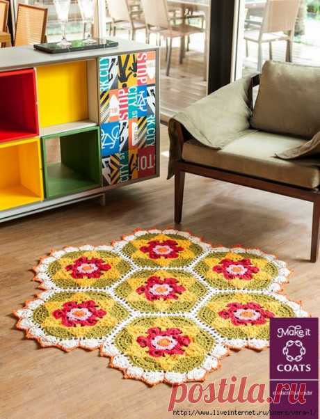 Коврик -шестигранник