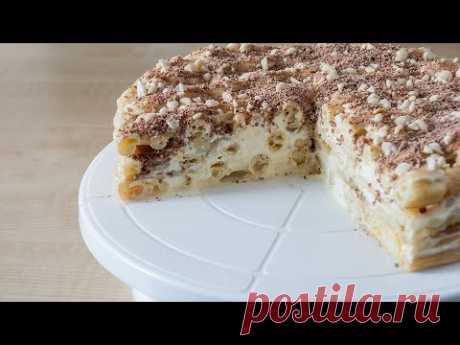 Торт-эклер. Самый вкусный и легкий в приготовлении