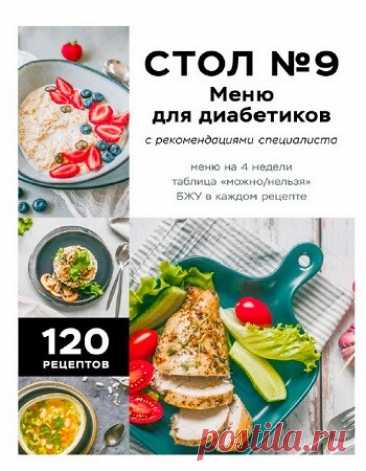 Стол №9. Меню для диабетиков 2025