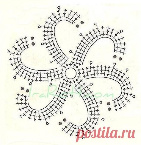 Элемент фриформа - розетка, коловорот
Эти элементы разработала Наталья Сауткина. Опубликованы в журнале 