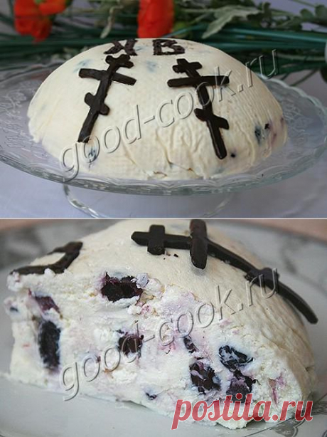 Хорошая кухня - пасха из кефира. Кулинарная книга рецептов. Салаты, выпечка.