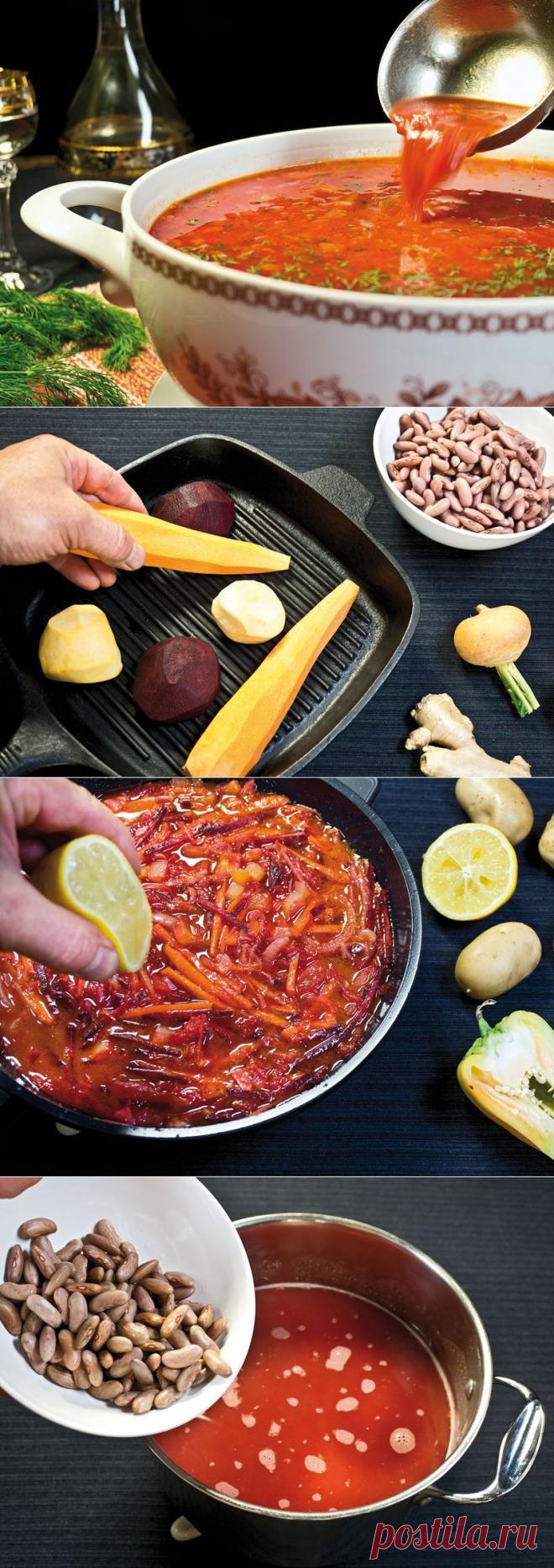 Вегетарианский борщ 