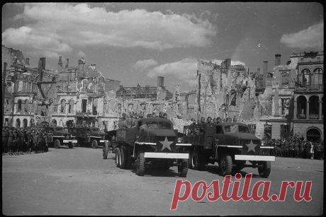 Фронтовые негативы: уникальные кадры Берлина весной 1945 года :: Общество :: РБК