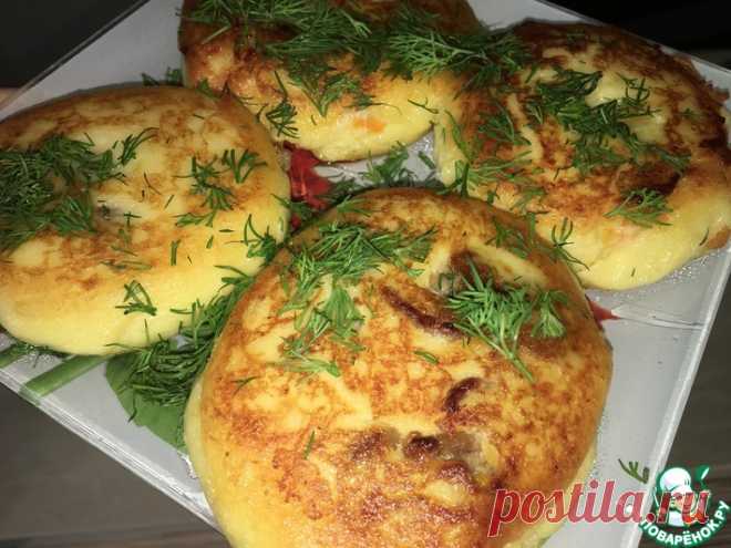 Картофельные котлеты Сюрприз Кулинарный рецепт