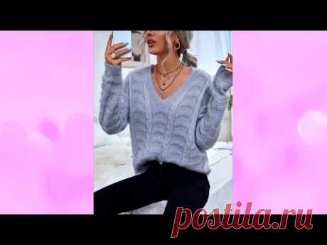 Свяжите🍓эту красоту! Четыре модных джемпера с моими схемами узоров