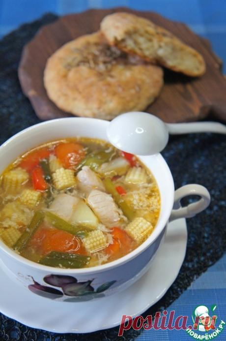 Куриный суп в китайском стиле – кулинарный рецепт