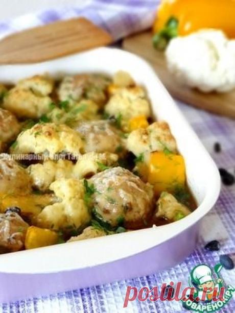 Тефтели с цветной капустой - кулинарный рецепт