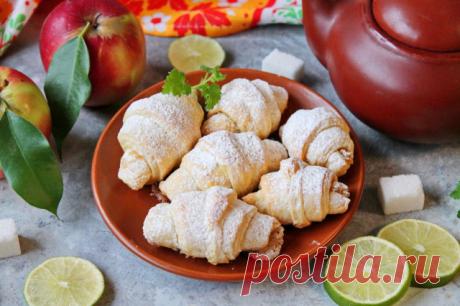 Рогалики на кефире без дрожжей рецепт с фото пошагово - 1000.menu