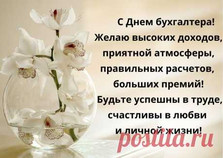 В День бухгалтера желаю,
Чтоб компьютер не завис,
Дебет с кредитом сходились,
Вы же ведь специалист!
