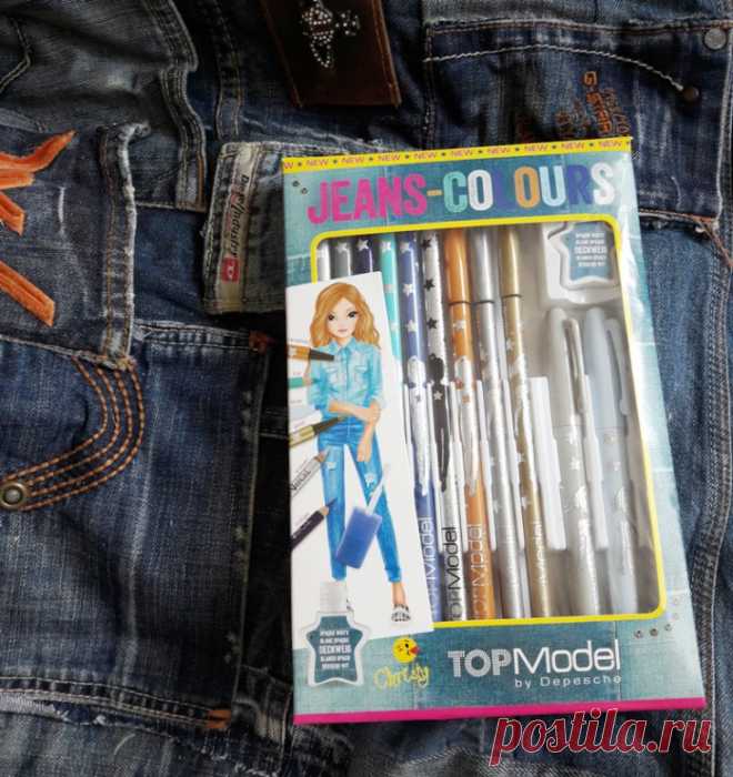 Набор Top Model для рисования денима