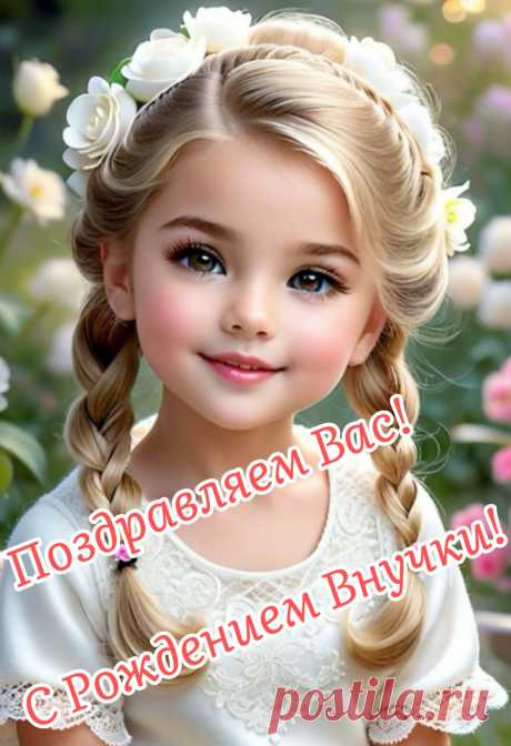 Внучка твоя появилась на свет,
Будешь ей петь колыбельные песни!
Каждый твой миг будет счастьем согрет,
Бабушкой станешь ты просто чудесной!