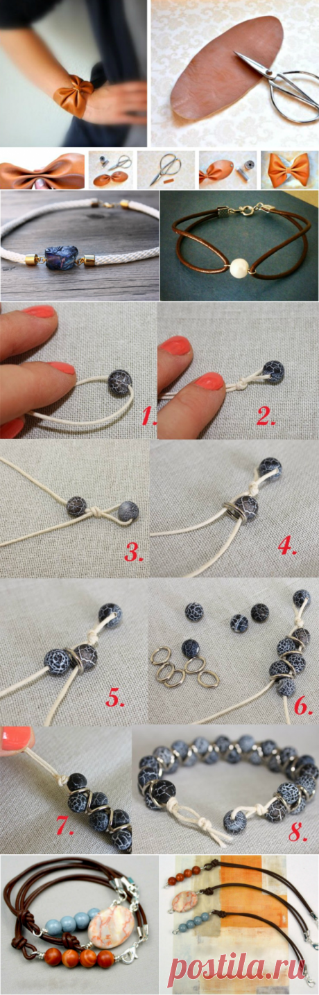Плетение браслетов своими руками - 15 идей