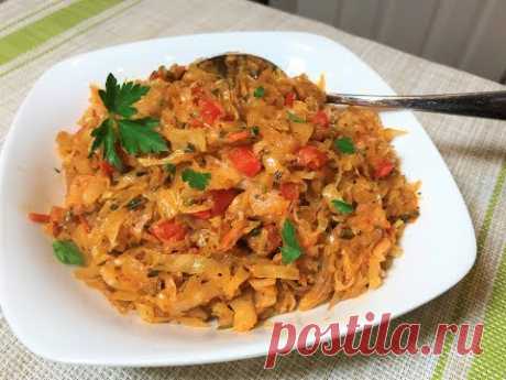 НАЧИНКА ИЗ КАПУСТЫ для Пирожков, Пирогов, Вареников. Вкусный Гарнир. Cabbage Filling