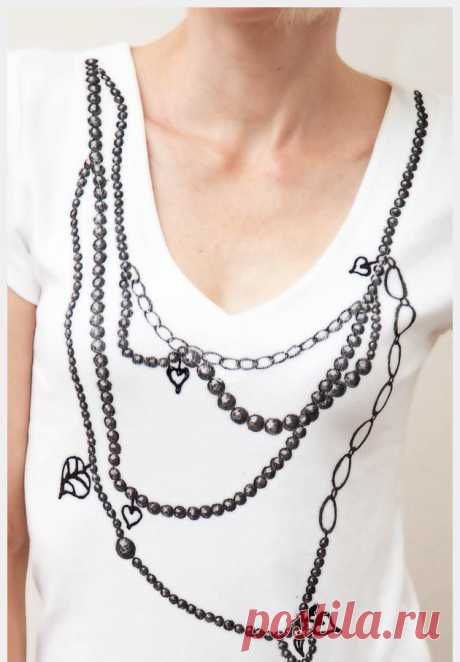 Ожерелье-обманка / Декор / ВТОРАЯ УЛИЦА