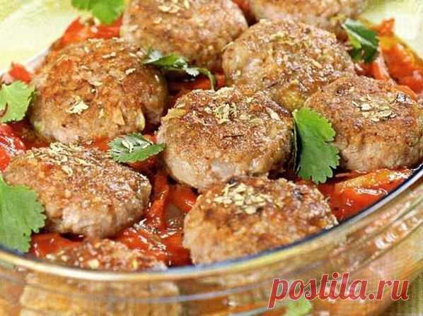Гречаники с овощным соусом - Простые рецепты Овкусе.ру