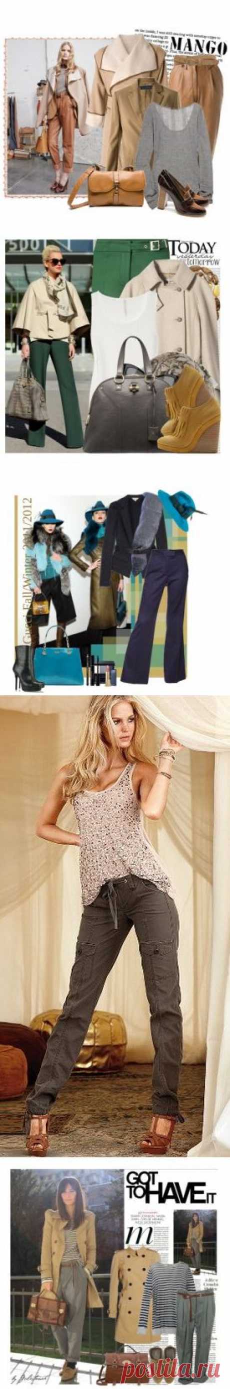 Женские брюки - с чем носить осенью и зимой