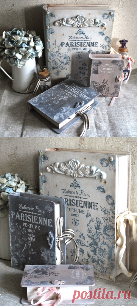 Купить Большая шкатулка-книга в интернет магазине на Ярмарке Мастеров