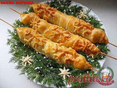 Шашлычок под шубой «Зимний» (МК от Елены)