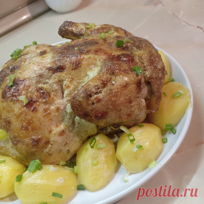 Курочка с хрустящей корочкой рецепт с фото пошаговый от Оксана - Овкусе.ру