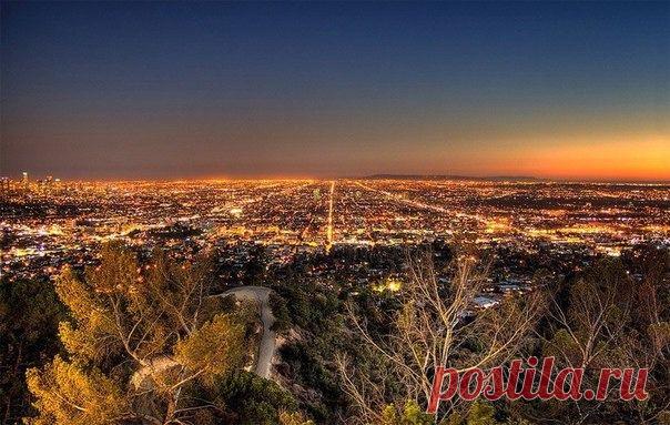 Ночной Лос-Анджелес