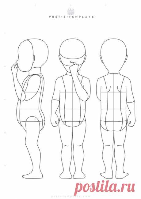 Fashion эскизы и технический рисунок одежды
