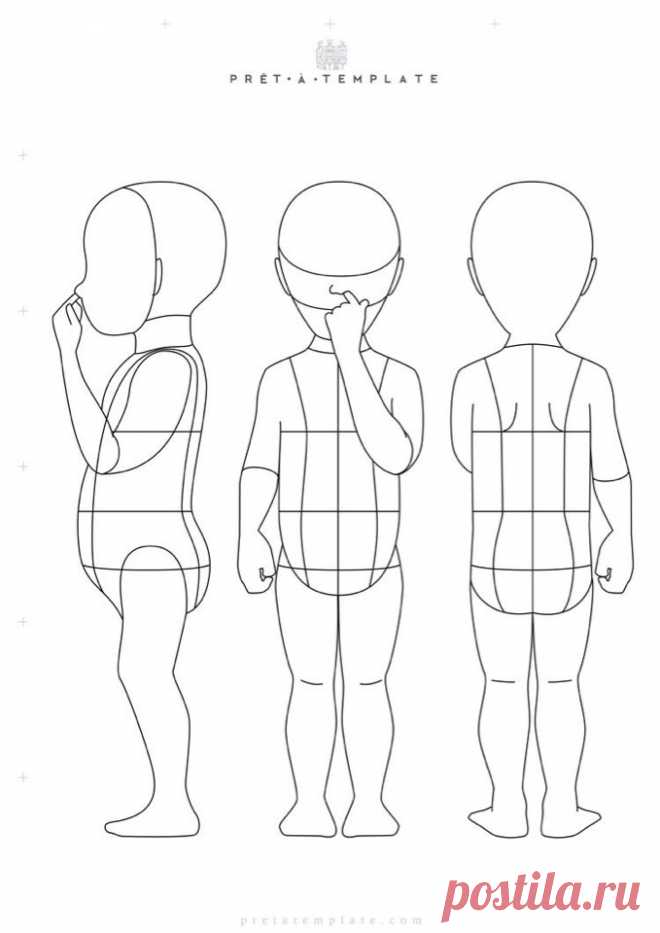 Fashion эскизы и технический рисунок одежды