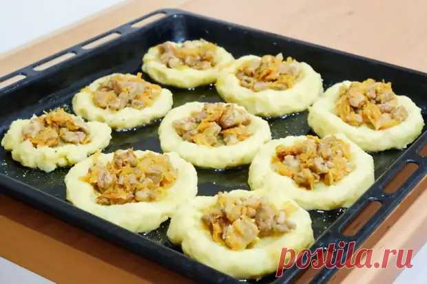 Вкуснятина из картошки и мяса (мой муж может съесть хоть целый противень)